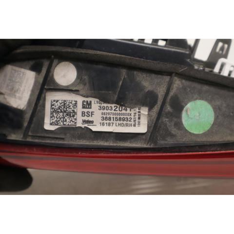 OPEL 39032041 Фонарь задний правый внутренний в наличии Чернигов