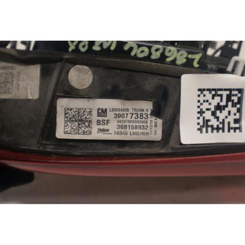 39032041 OPEL Фонарь задний правый внутренний купить в Ирпень