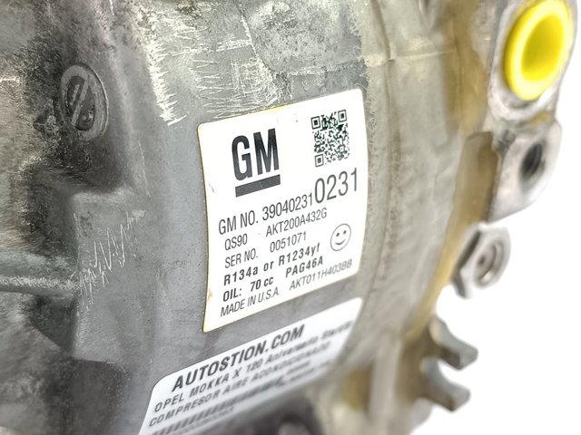 OPEL 39040231 Компрессор кондиционера в наличии Тернополь