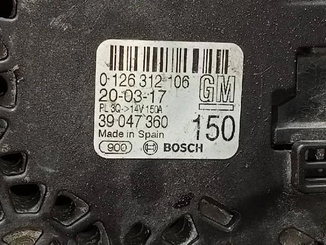 39047360 OPEL Генератор купить в Черновцы