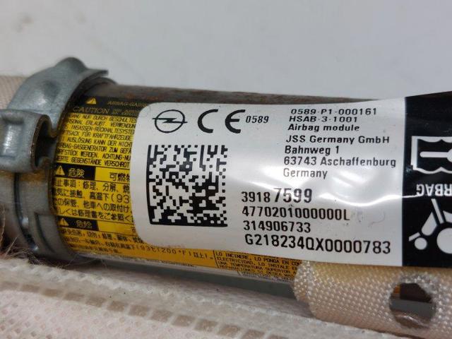 OPEL 39058587 Шторка боковая, левая в наличии Ровно
