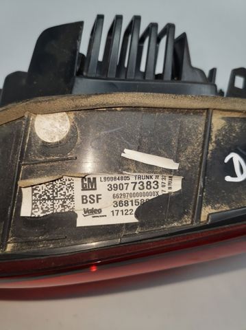 39077383 OPEL Фонарь задний правый внутренний купить в Кривой Рог