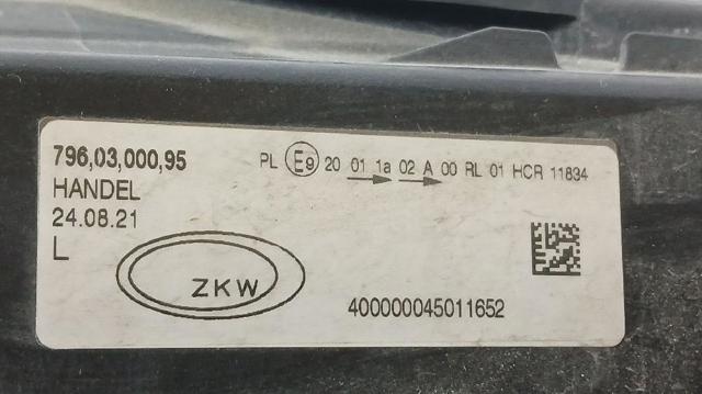 OPEL 39081892 Фара левая в наличии Полтава