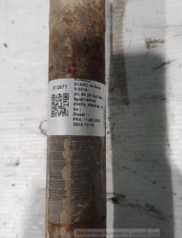391000742R Правая полуось купить Одесса