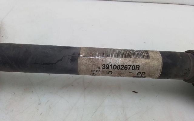 391002670R RENAULT Полуось (привод) передняя правая купить в Николаев