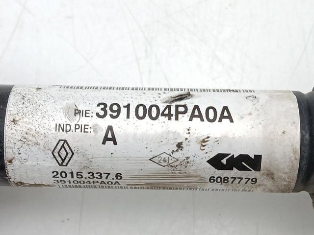 391004PA0A RENAULT Полуось (привод) передняя правая купить в Полтава