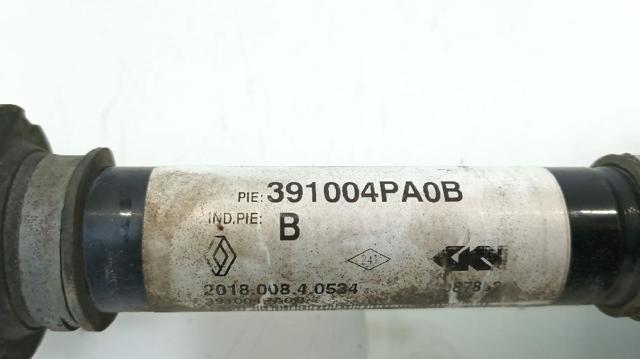 RENAULT 391004PA0B Полуось (привод) передняя правая в наличии Чернигов