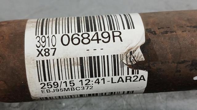 391006849R RENAULT Правая полуось купить в Павлоград