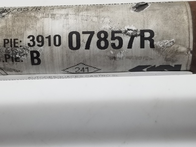 391007857R Полуось (привод) передняя правая купить Чернигов