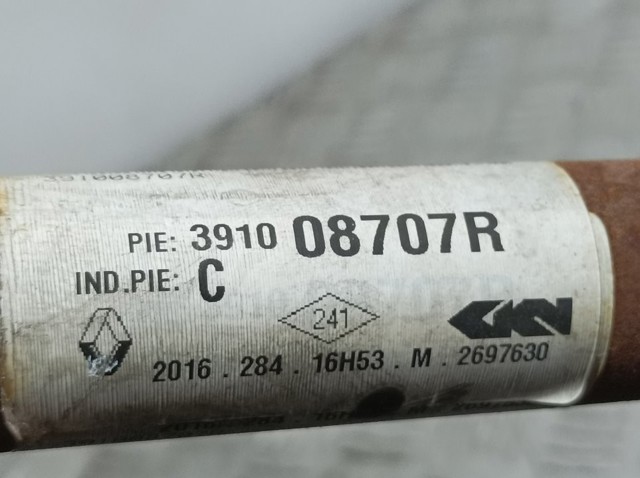 391008707R RENAULT Правая полуось купить в Запорожье