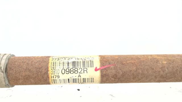 391009882R RENAULT Полуось (привод) передняя правая купить в Павлоград