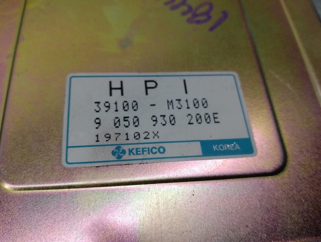 39100M3100 HYUNDAI Модуль управления (ЭБУ) двигателем купить в Каменское