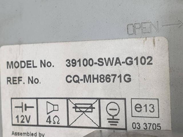 39100SWAG102 HONDA купить в Полтава