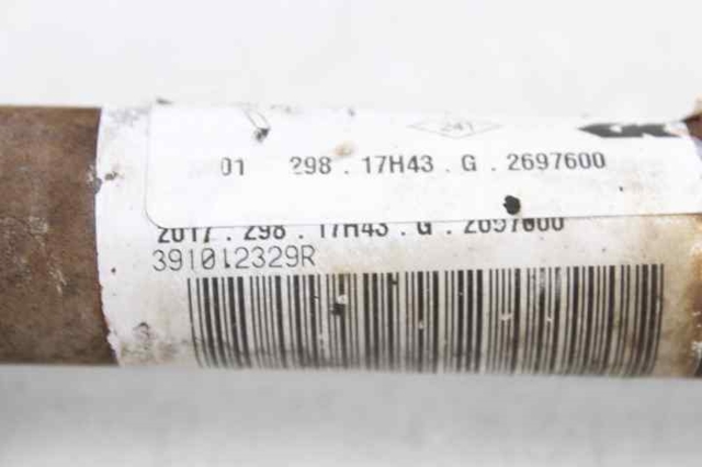 RENAULT 391012329R Полуось (привод) передняя левая в наличии Николаев