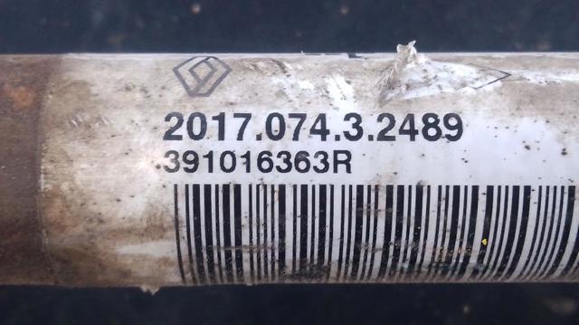 391016363R RENAULT Левая полуось купить в Хмельницкий