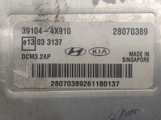 HYUNDAI 391044X910 Модуль управления (ЭБУ) двигателем в наличии Николаев