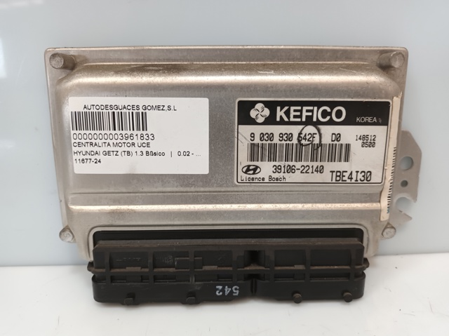 3910622140 HYUNDAI Модуль управления (ЭБУ) двигателем купить в Львов