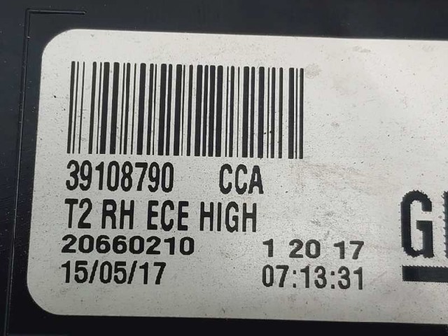 39108790 OPEL Фонарь задний правый внутренний купить в Ужгород