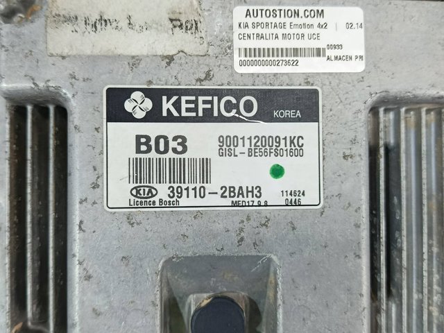 HYUNDAI 391102BAH3 в наличии Днепр