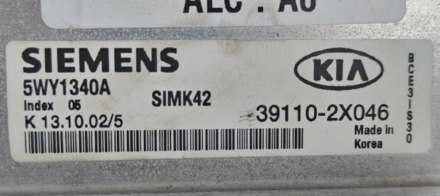 HYUNDAI 391102X046 в наличии Одесса