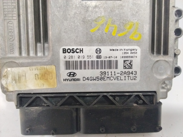 391112A943 HYUNDAI Блок управления двигателем купить в Житомир