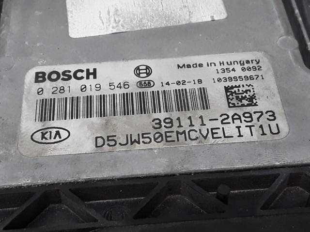 HYUNDAI 391112A973 Блок управления двигателем в наличии Полтава