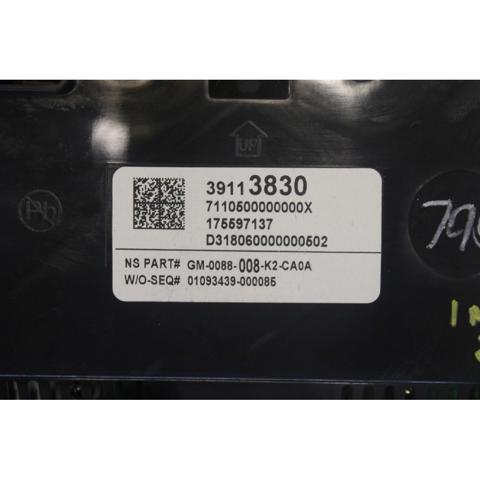 OPEL 39113830 Приборная доска (щиток приборов) в наличии Черкассы
