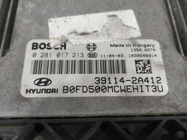 391142A412 HYUNDAI Модуль управления (ЭБУ) двигателем купить в Николаев