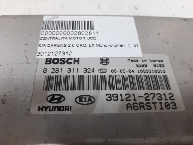 HYUNDAI 3912127312 в наличии Черкассы