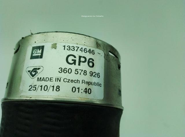 39152773 Шланг (патрубок) интеркуллера купить Житомир