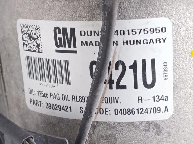 39164668 OPEL Компрессор кондиционера купить в Хмельницкий
