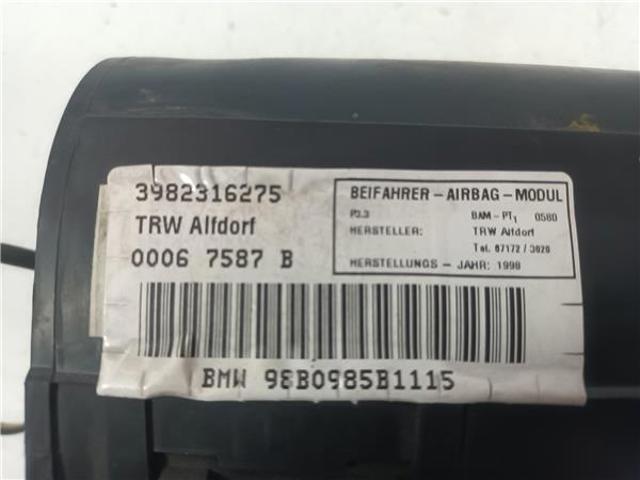 BMW 3982316275 Подушка безопасности (AIRBAG) пассажирская в наличии Запорожье