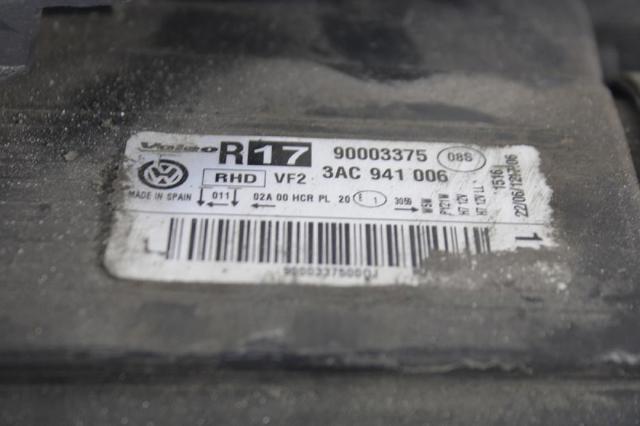 VAG 3AC941006 Фара правая в наличии Винница
