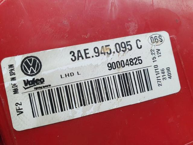 3AE945095C VAG Фонарь задний левый внешний купить в Тернополь