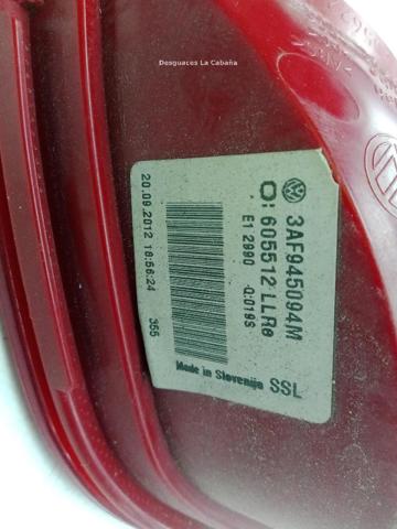 VAG 3AF945094Q Фонарь задний правый внутренний в наличии Ужгород