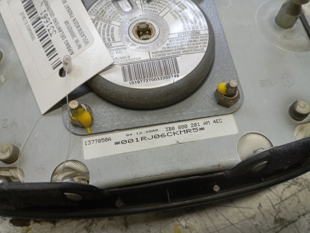 3B0880201AM Подушка безопасности (AIRBAG) водительская купить Одесса