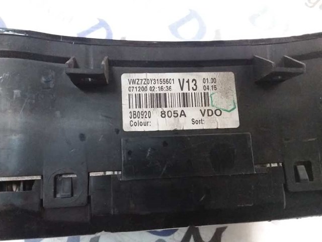 3B0920805A Панель приборов купить Одесса