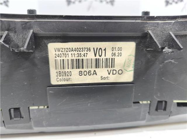 3B0920806A VAG Приборная доска (щиток приборов) купить в Одесса
