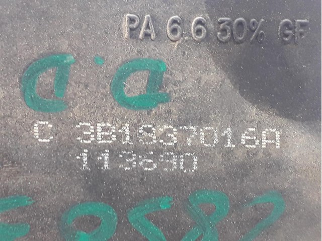 Fechadura da porta dianteira direita para volkswagen passat (3b3) (2000-2005) 3B1837016A