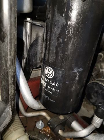 Caixa de filtro de combustível 3C0127400C VAG/Skoda