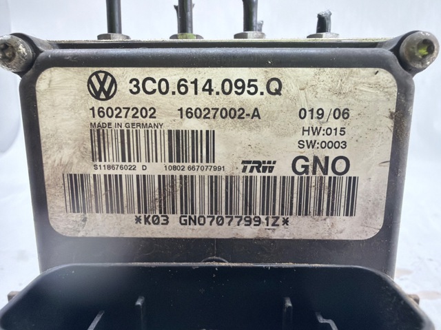 Unidade hidráulico de controlo ABS Volkswagen Passat 3C2