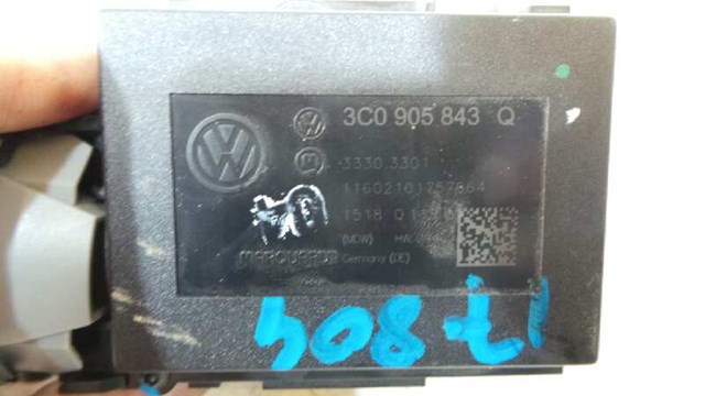 Interruptor de ignição para Volkswagen Passat (3C2) (2005-2010) 2.0 TDI 16V BKP 3C0905843Q