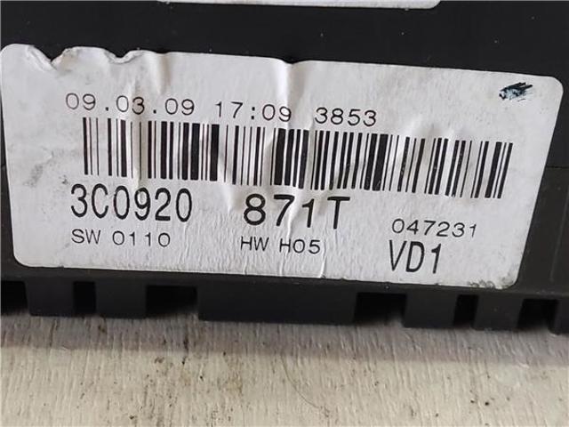 VAG 3C0920871T Панель приборов в наличии Тернополь