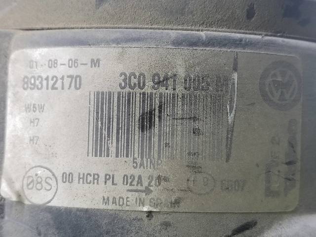 VAG 3C0941005M Фара левая в наличии Киев