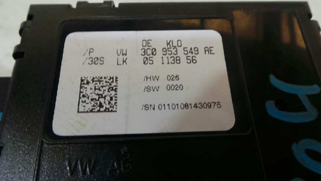 3C0953549AE VAG Модуль управления (ЭБУ) подрулевыми переключателями купить в Харьков