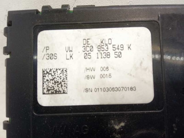 VAG 3C0953549K в наличии Житомир