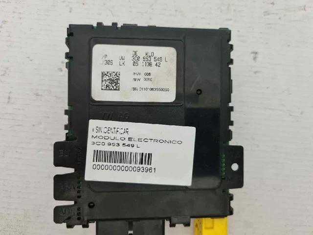 Comutador instalado na coluna da direção, montado Volkswagen Passat 3C2