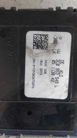 Comutador instalado na coluna da direção, montado Volkswagen Passat 3C2