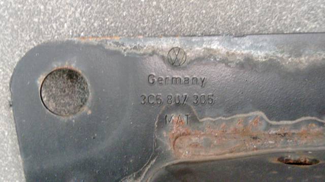 Reforçador do pára-choque traseiro Volkswagen Passat 3C2