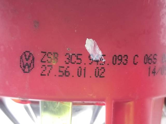VAG 3C5945093C Фонарь задний левый внутренний в наличии Хмельницкий